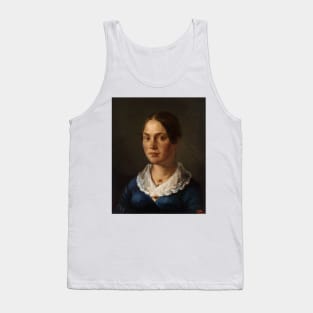 Portrait of Madame Martin by Jean-Francois Millet Tank Top